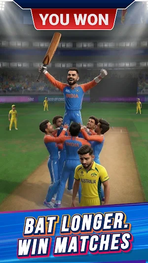 Batting Hero : Cricket Game Screenshot 2