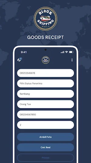 Biduk Shipping World - Kurir Screenshot 2
