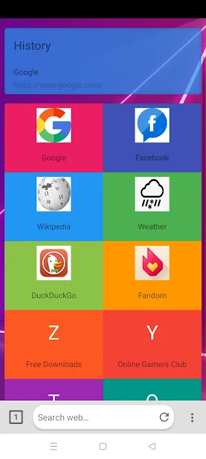 PST Prime Browser Screenshot 2