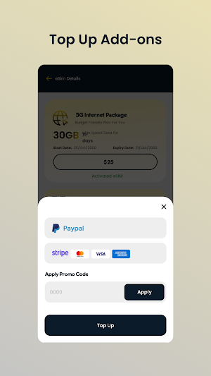 Noon eSIM Screenshot 0