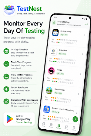 TestNest -helps Closed testing Screenshot 2