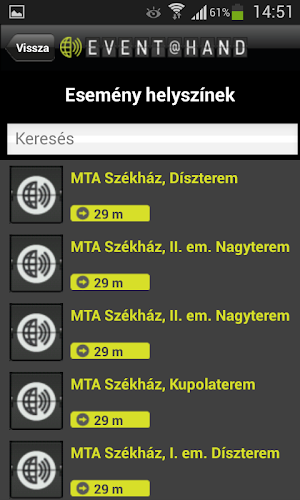 MTÜ 2014 EVENT@HAND Screenshot 1