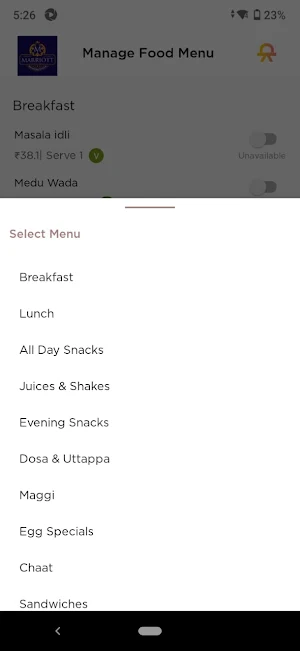 Merchant food@work Screenshot 3