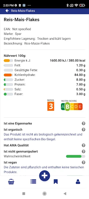 VKI FoodQuality Screenshot 0