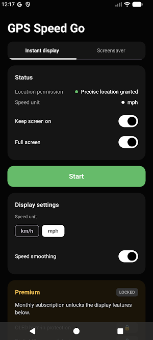 GPS Speed Go - Speedometer Screenshot 1