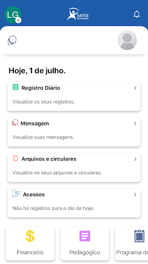 Colégio Santa Teresinha Screenshot 2