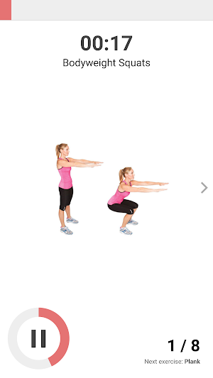 The Fitness Challenge - fit in 30 days Screenshot 2