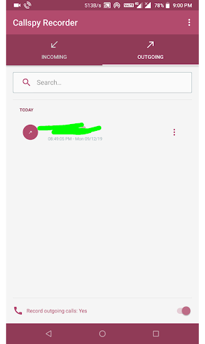 Callspy Pro - Call Recoder Screenshot 0