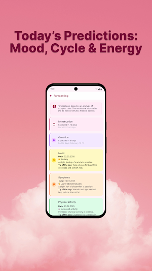 WomanMood Screenshot 2