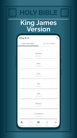 KJV Bible: King James Offline Screenshot 0