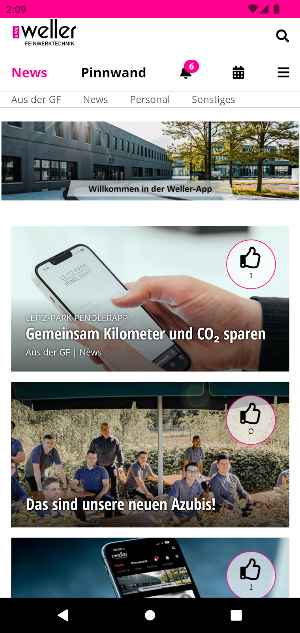 Weller-App Screenshot 1