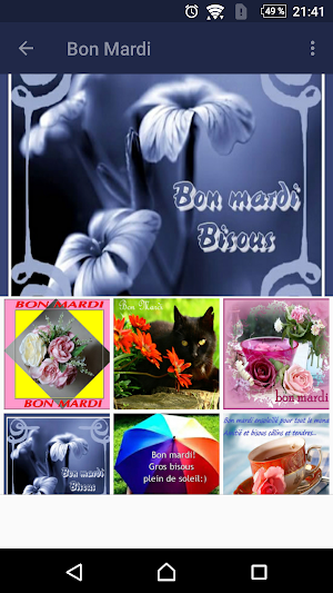 Bon Mardi - Images et phrases Screenshot 0
