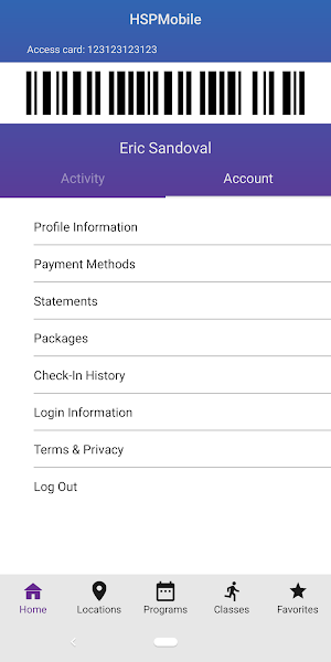 HSPMobile Screenshot 1