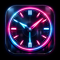 Neon Clock: Nomadai Edition