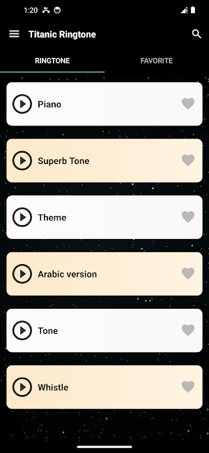 Titanic ringtone Screenshot 3