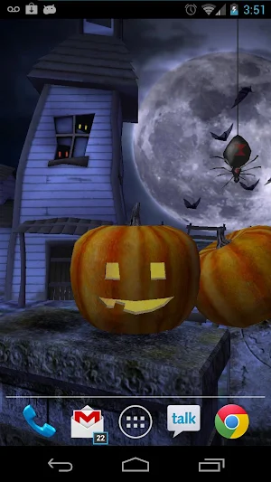 Halloween Live Wallpaper Screenshot 0