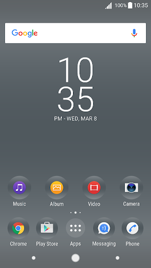Minimal Material Theme Screenshot 0