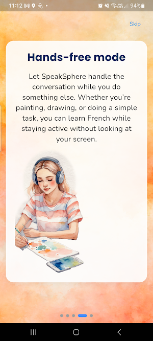 SpeakSphere: Learn French Screenshot 3