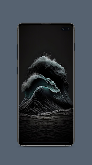 Cool Black Wallpaper Screenshot 0