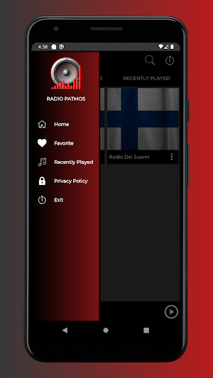 Radio Patmos App Screenshot 2