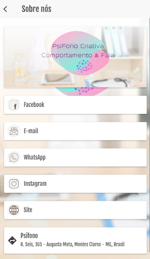 Psifono Criativa Screenshot 2