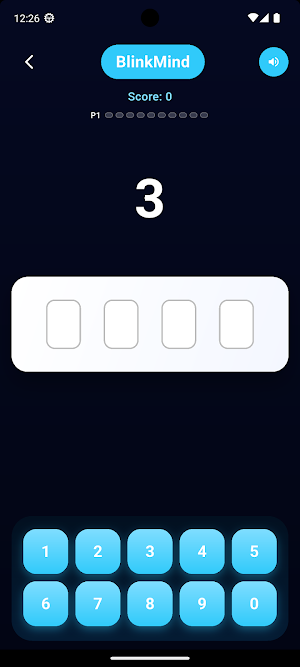 BlinkMind – Speed Memory Game Screenshot 1
