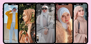 صور وخلفيات بنات محجبة Screenshot 0