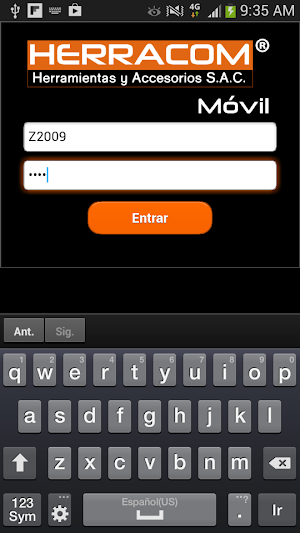 Herracom Móvil Screenshot 2