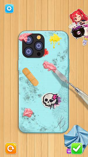DIY Phone Case Maker ASMR Game Screenshot 1