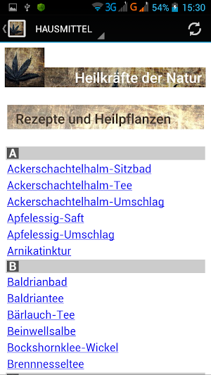 Hausmittel - Naturheilkräfte Screenshot 3
