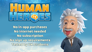 Human Heroes Counting Fun – Numbers with Einstein Screenshot 0