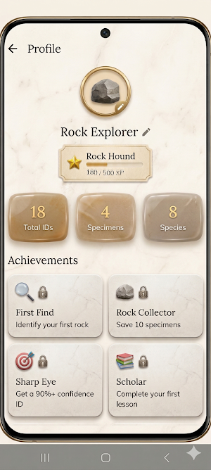 StoneSnap - ID Crystals Rocks Screenshot 0