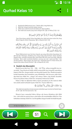 Alquran Hadist MA Kelas 10 Kur13 Screenshot 3