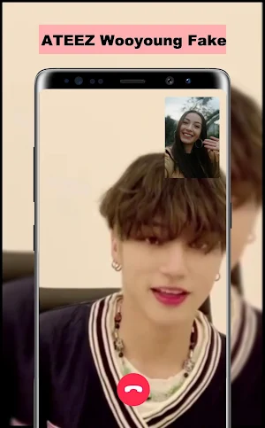 Wooyoung Fake Call Screenshot 3