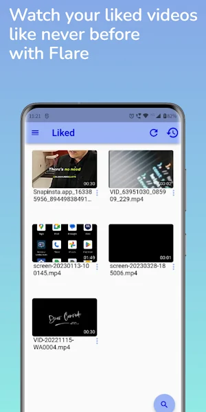 Flare Video Player Screenshot 3