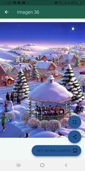 Fondos navideños gratis Screenshot 0