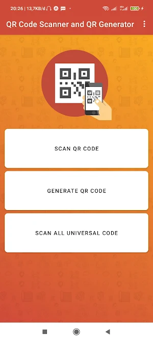 QR Code Scanner & Generator Screenshot 0