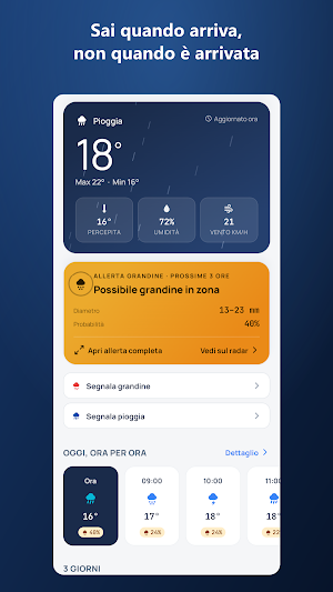 GrandiNO! Meteo e Grandine Screenshot 0