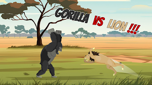 Hybrid Arena: Gorilla vs Lion Screenshot 0