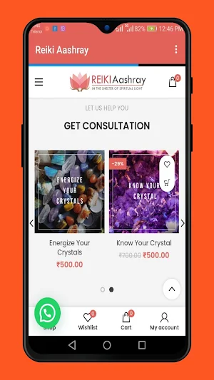 Reiki Aashray Screenshot 1