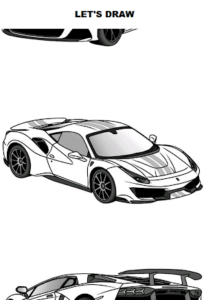 Draw Cars: Super Screenshot 0
