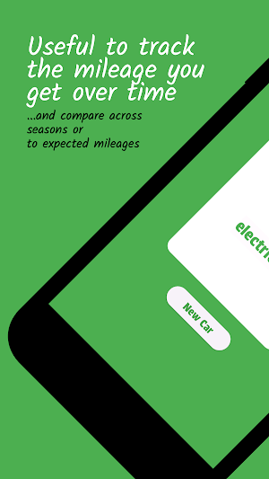 Electric Car Mileage Tracker Screenshot 2