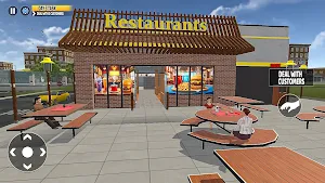 My Restaurant Manager Sim Screenshot 0