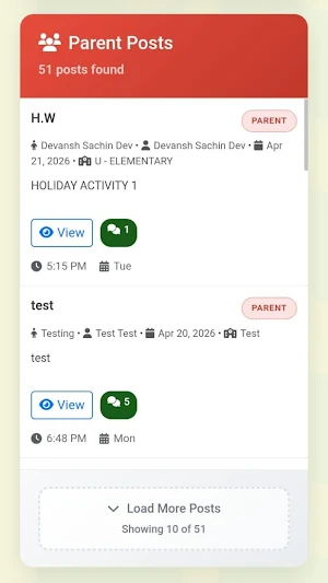 Gardenia School Diary Screenshot 0