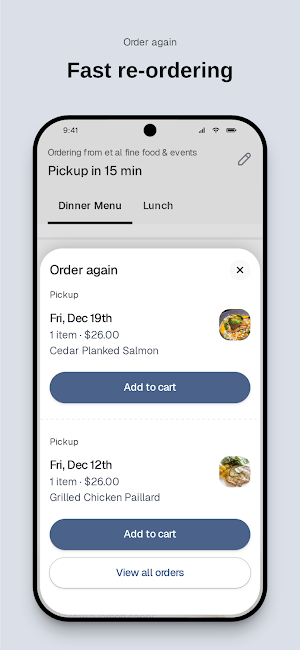 et al fine food & events Screenshot 3