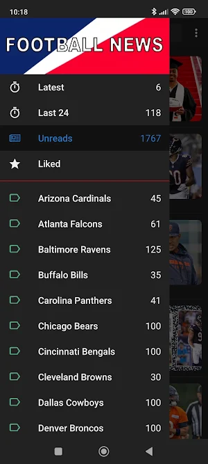 Football News Screenshot 0