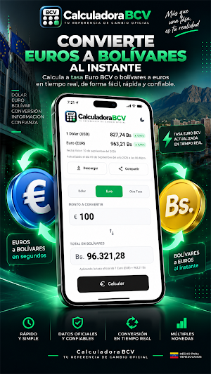 CalculadoraBCV Dólar Venezuela Screenshot 3