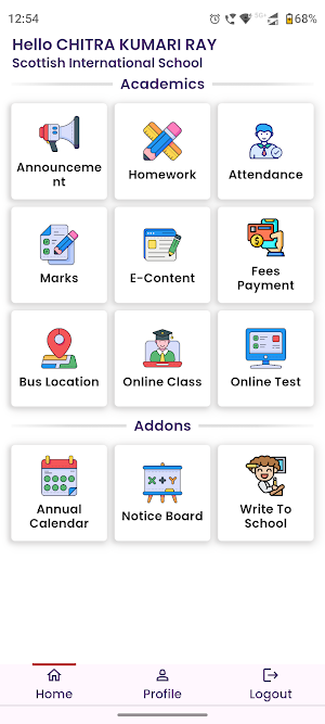 Scottish International School Screenshot 1