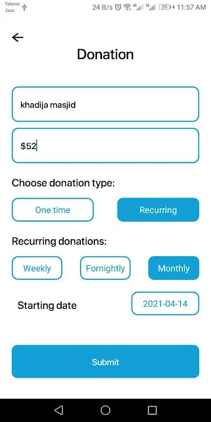 Sadaqah Screenshot 0