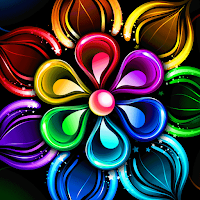 Rainbow Mandala - Wallpaper
